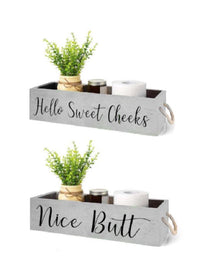 ITEM KOP 29346 -  15.5"X6"X4" BATHROOM CADDIES - 2 ASSORTED
