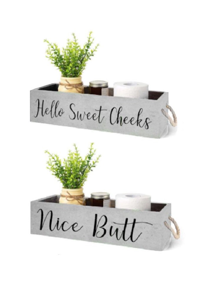 ITEM KOP 29346 -  15.5"X6"X4" BATHROOM CADDIES - 2 ASSORTED