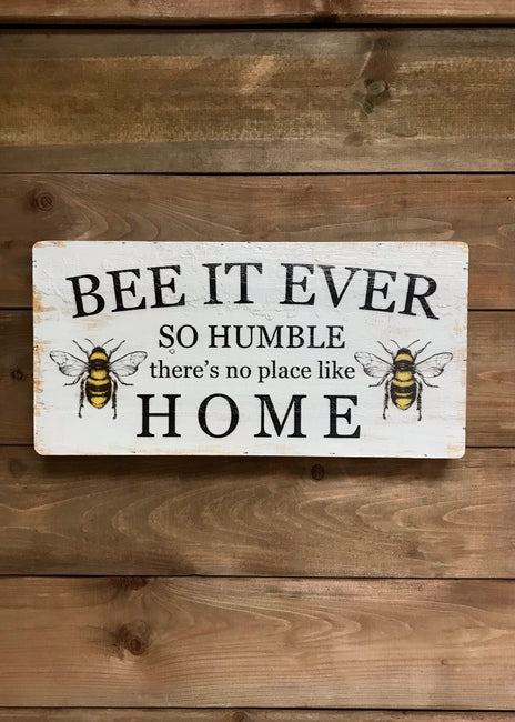 ITEM KOP 29618 - 15.5"X7.75" BEE IT FOREVER BOX SIGN