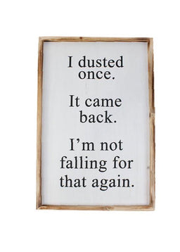 ITEM KOP 29619 -  15.5"X23.5" WALL PLAQUE I DUSTED ONCE