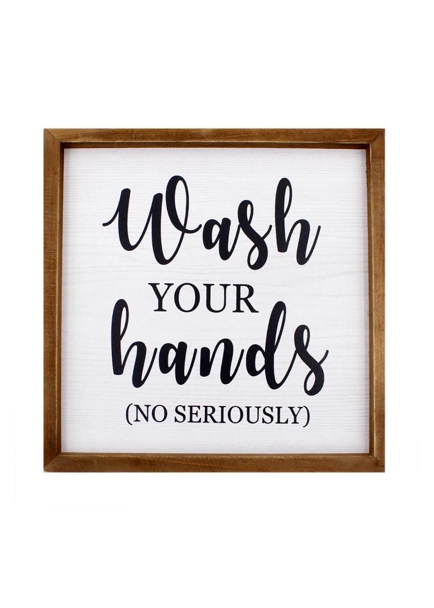 ITEM KOP 29659 -  11.5" WASH YOUR HANDS SIGN
