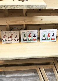 ITEM KOP 41172 - 8in X6in GNOME LED CANVAS
