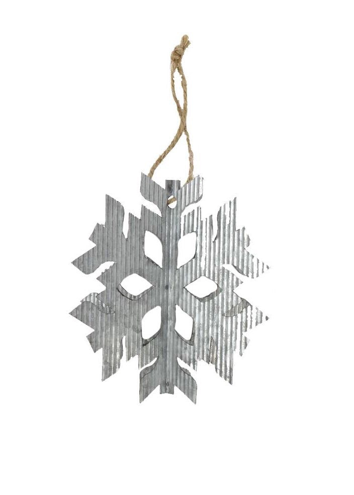 ITEM KOP 41944 - GALVANIZED SNOWFLAKE