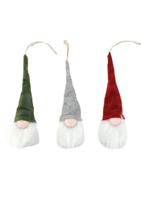 ITEM KOP 42079 - 2"X7.5" LED GNOME ORNAMENTS