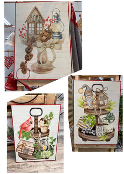 ITEM KOP 42642 - 19.5in X27.5in WALL DECOR WITH TRAY IMAGES
