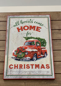 ITEM KOP 42655 - 23.5in X35in ALL HEARTS WALL PLAQUE
