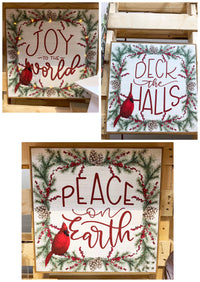 ITEM KOP 42666 - 15.5in X15.5in LED CARDINAL PLAQUE