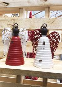 ITEM KOP 42865 - 6inX9.5in METAL BELL ANGEL