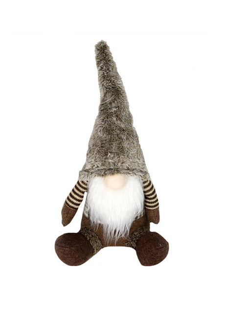 ITEM KOP 47647 -  3.5"X16.5" GNOME BROWN WITH STRIPES