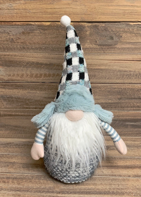 ITEM KOP 47658 - 5inX16inX6in TIFFANY BLUE GNOME WITH EAR FLAPS