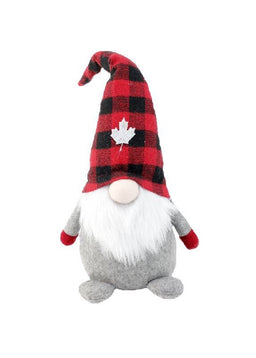 ITEM KOP 49235 - 6.25"X5"X15.25" CANADA GNOME WITH BUFFALO PLAD