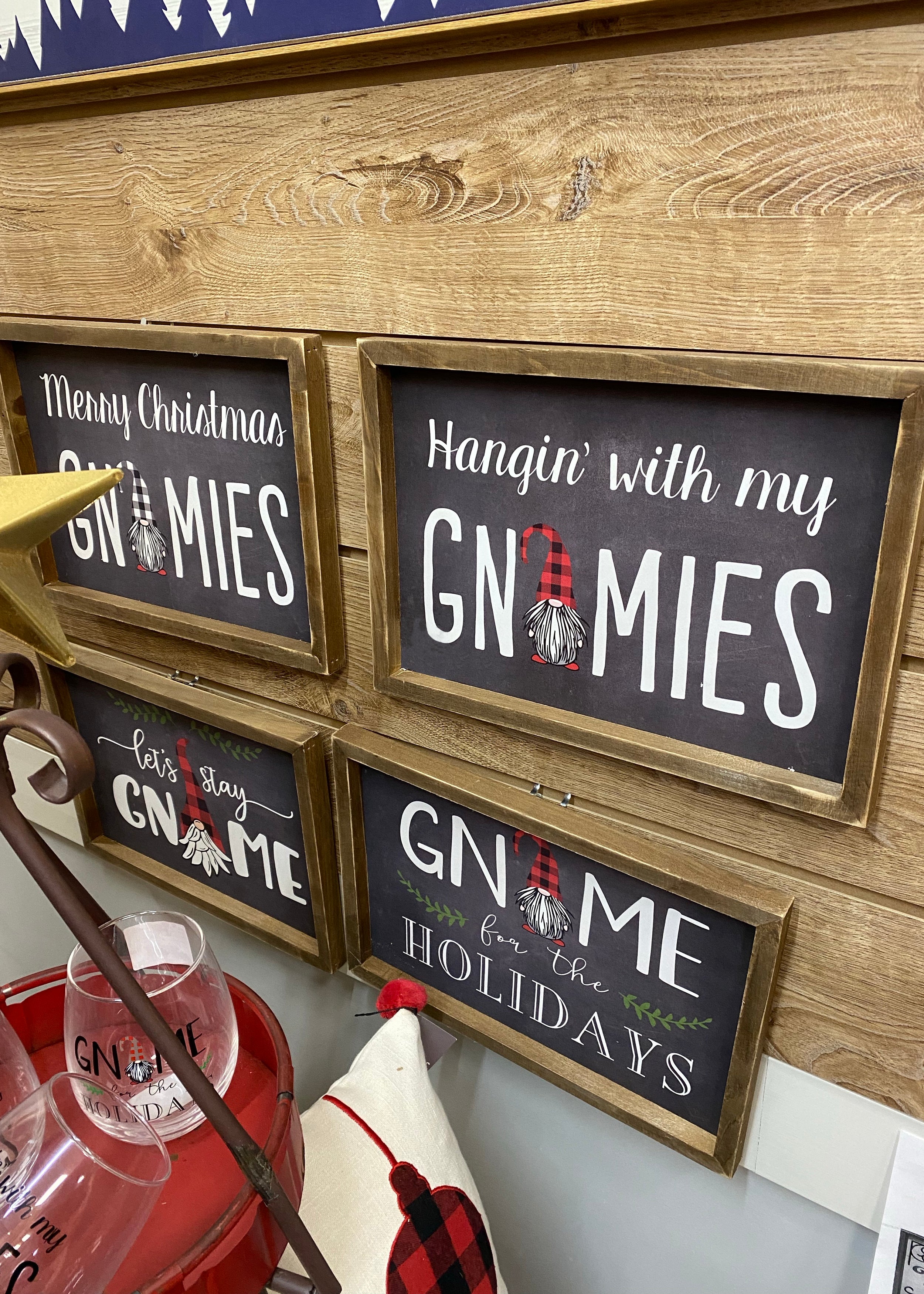 ITEM KOP 49663 -  13.5"X9.75" GNOME PLAQUES