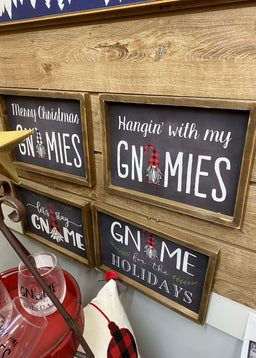 ITEM KOP 49663 -  13.5"X9.75" GNOME PLAQUES
